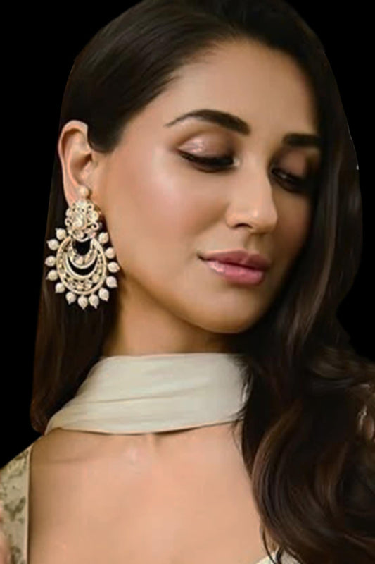 Sovereign Pearl Embellished Chandbalis 