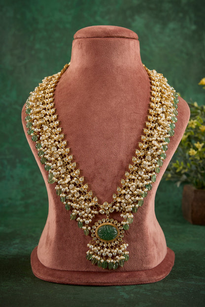 Misha Stone Pendant Necklace 
