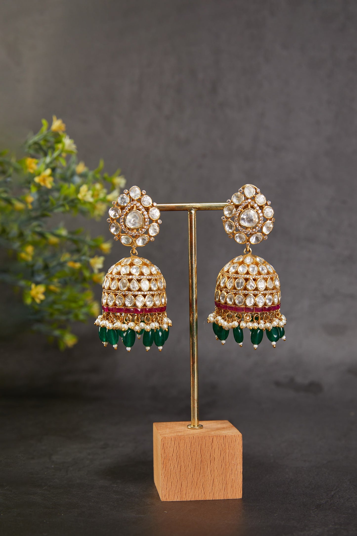 Kriti Polki Jhumkis 