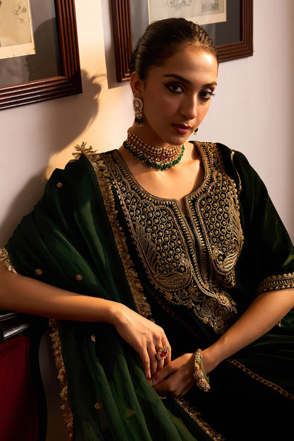 Airavat Polki Elephant Motif Kada 