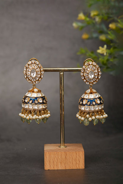 Urmi Enamalled Jhumkis 