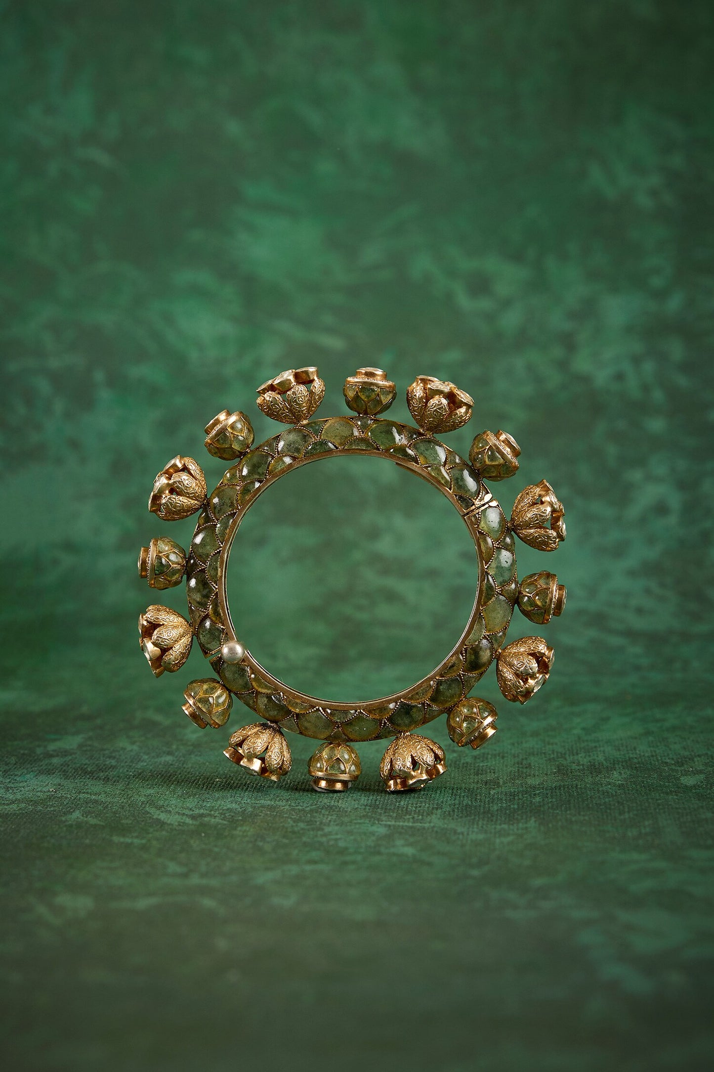 Harini Floral Carved Kada 