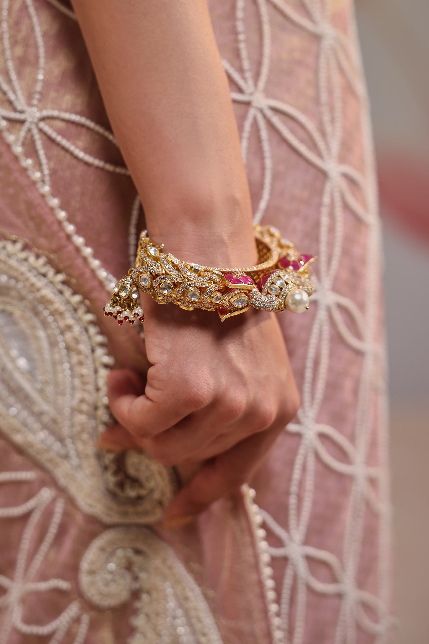 Mayur Carved Kada 