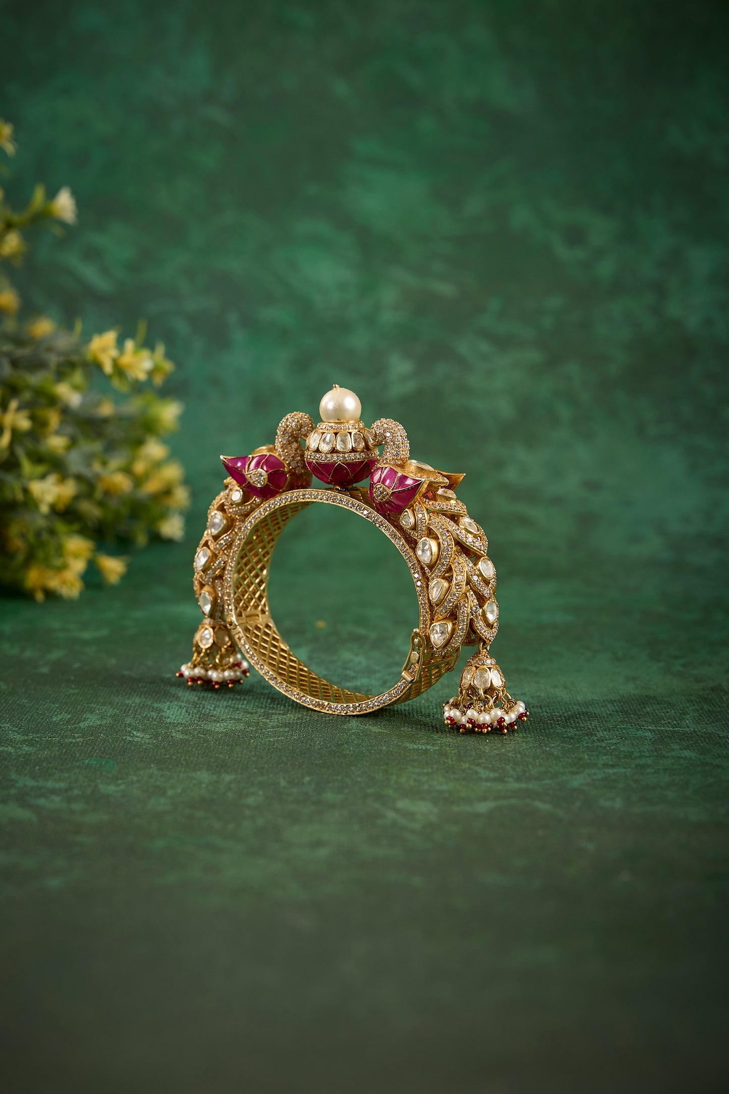 Mayur Carved Kada 