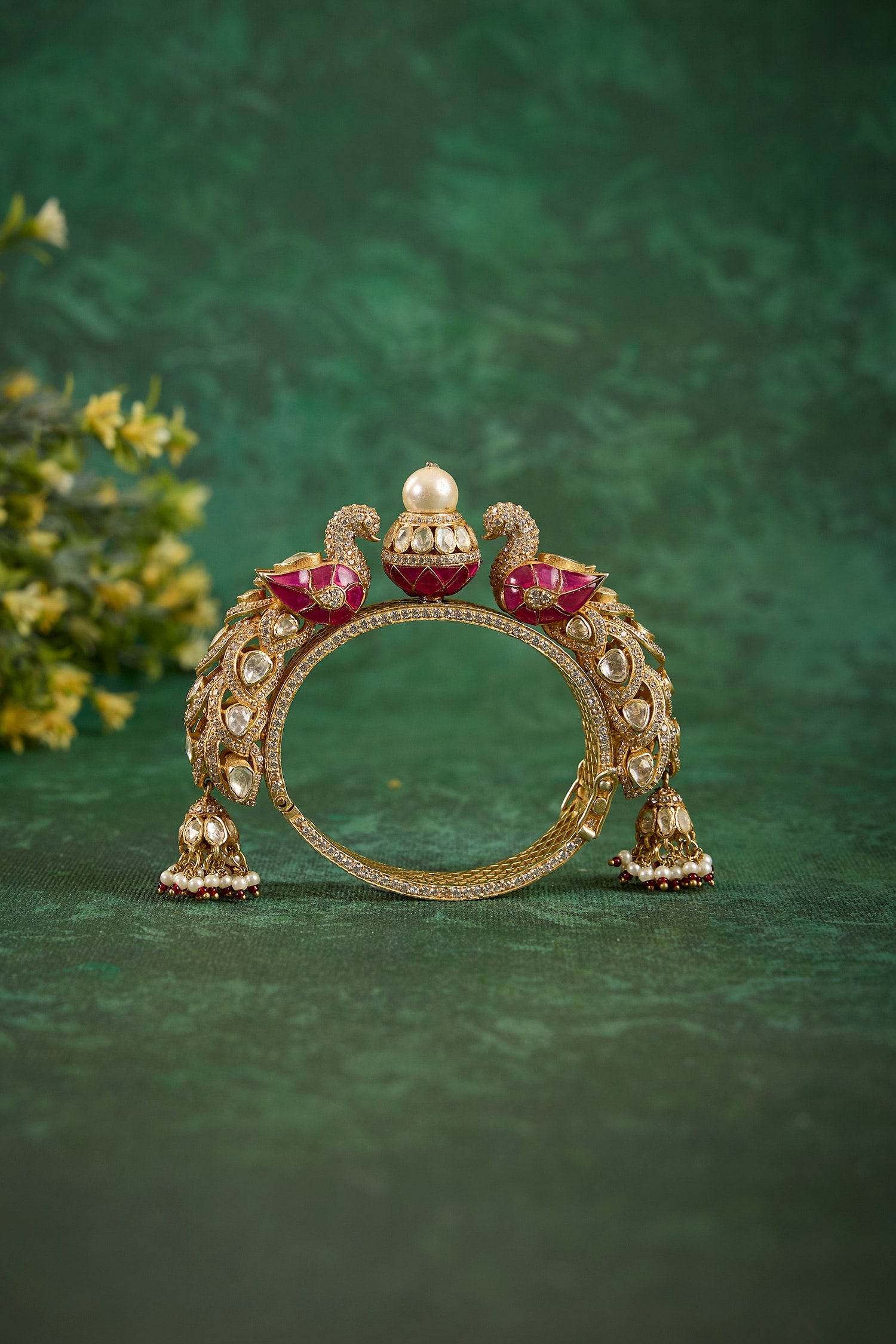 Mayur Carved Kada 