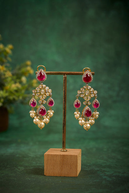 Tanvi Stone Studded Earrings 