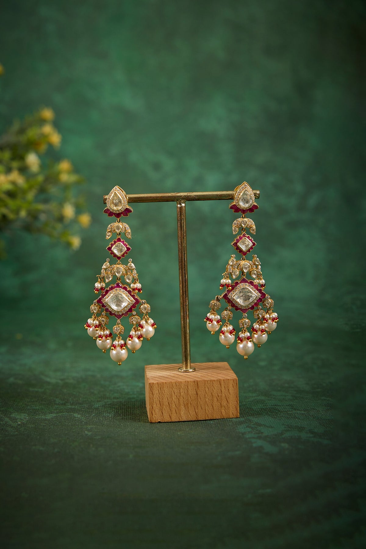 Bhavya Polki Earrings 