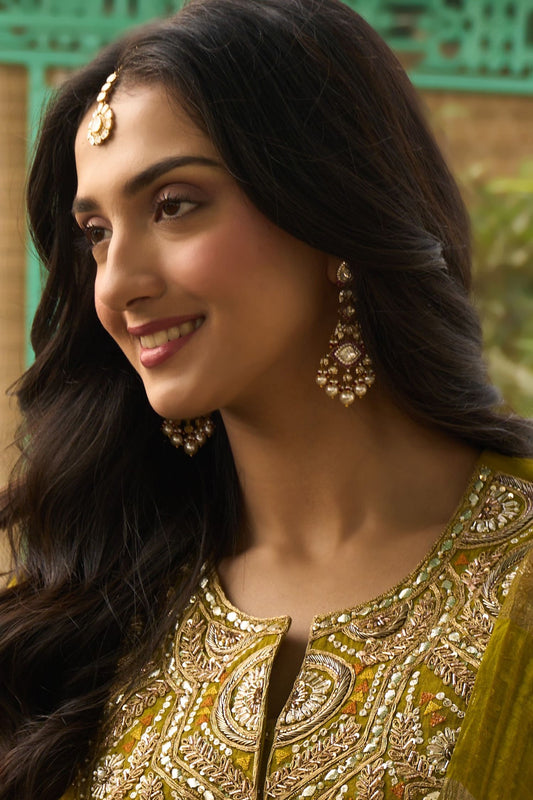 Bhavya Polki Earrings 