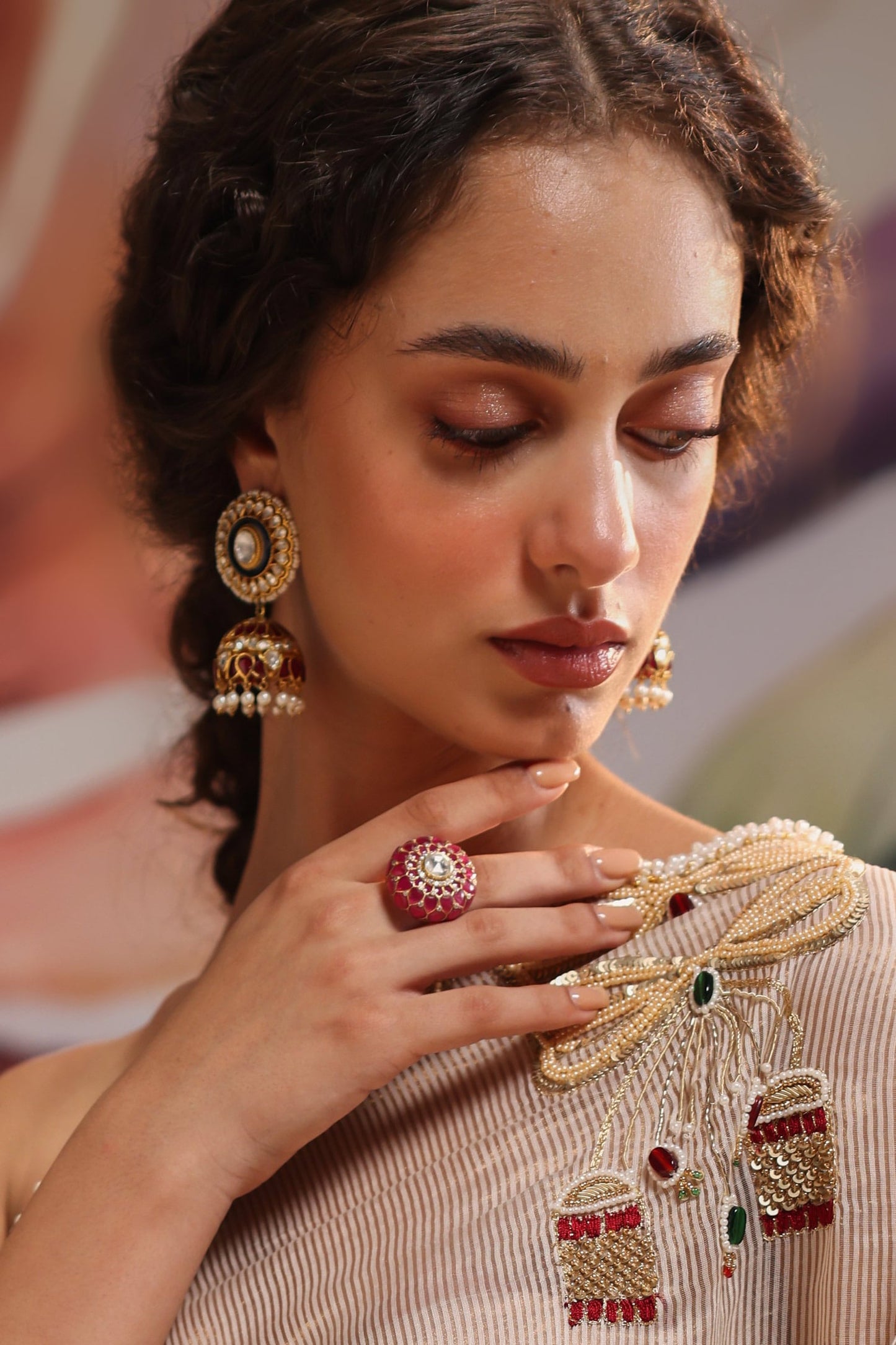 Kanishka Polki Ring 