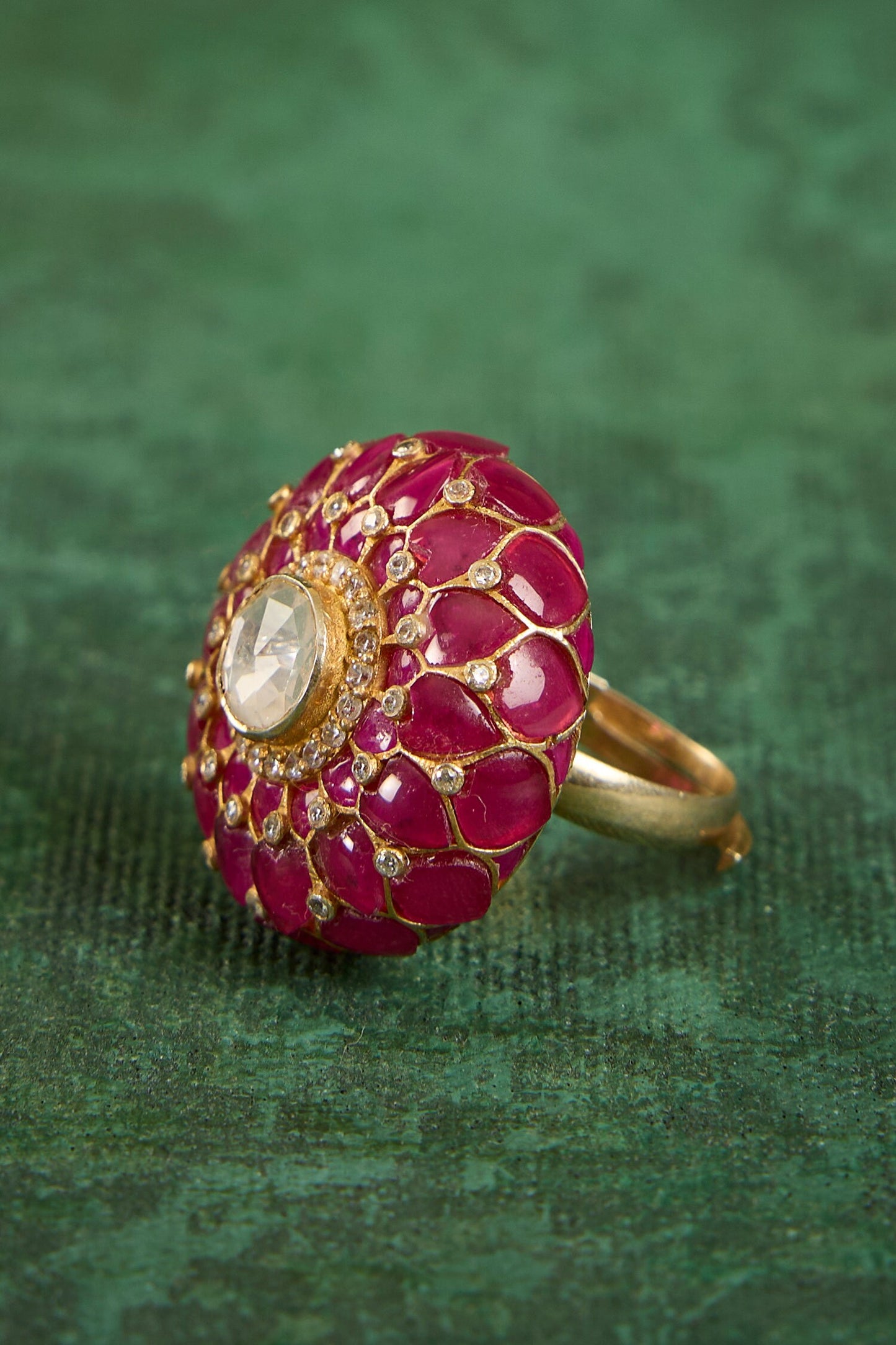 Kanishka Polki Ring 