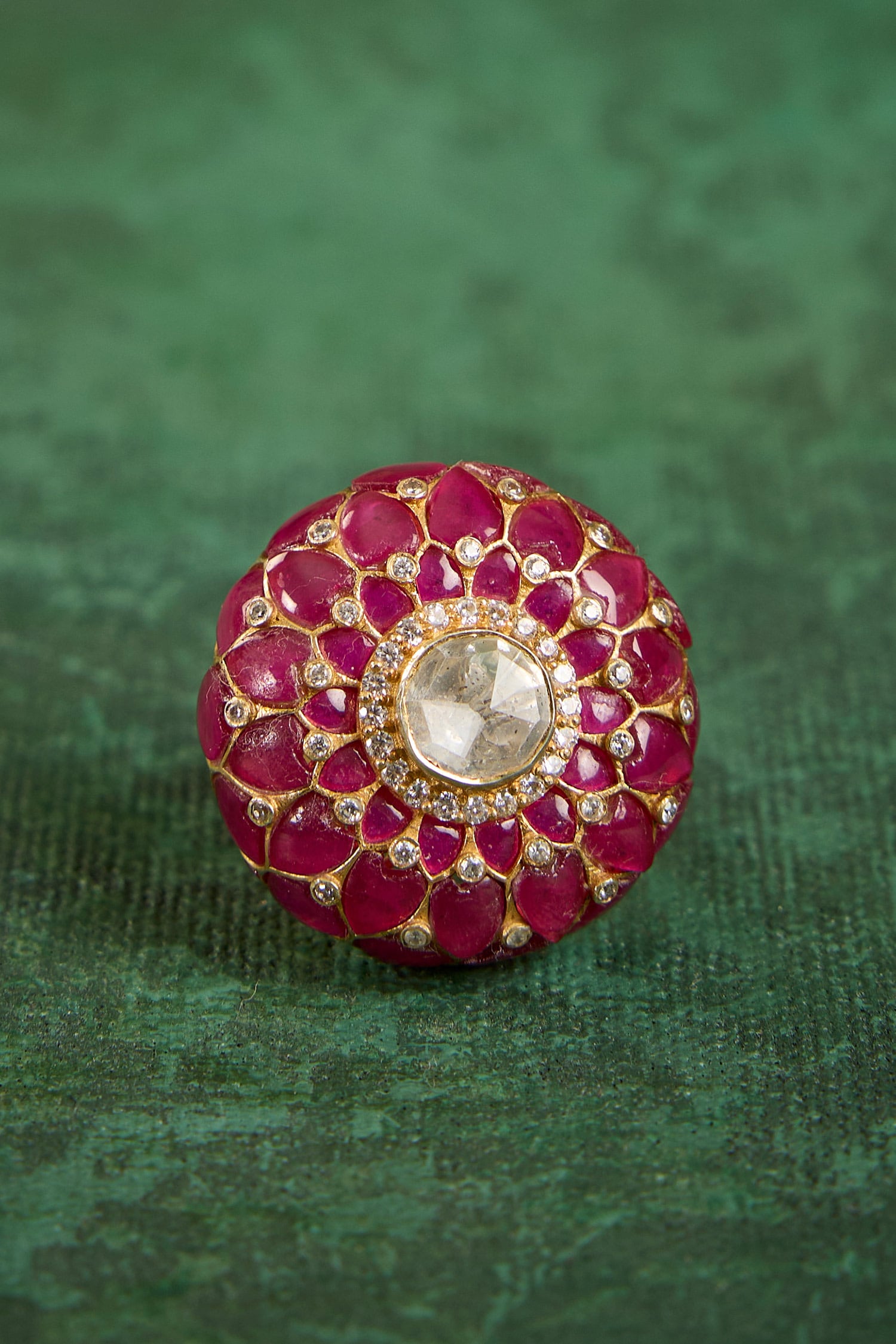Kanishka Polki Ring 