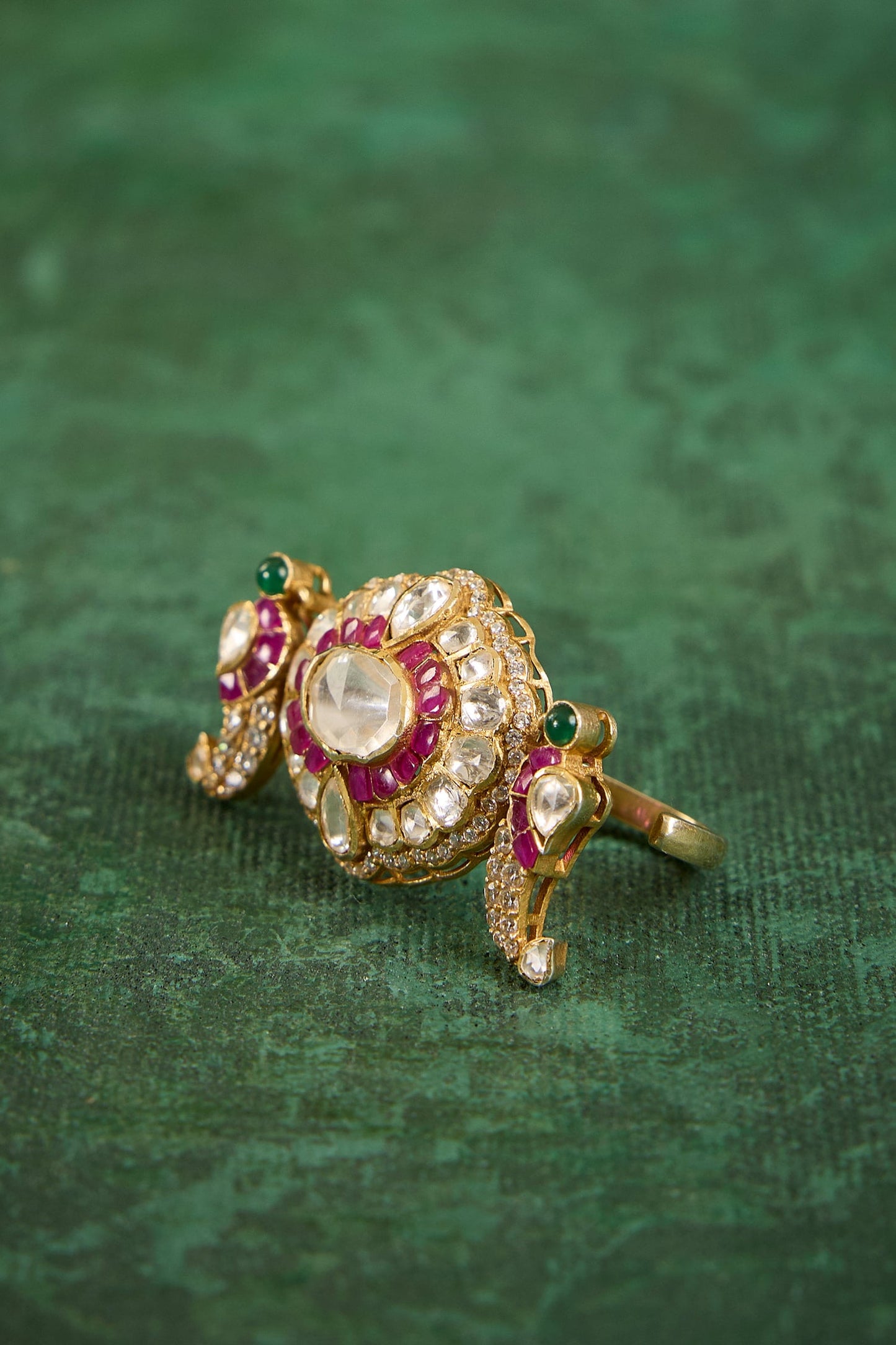 Ambika Polki Ring 