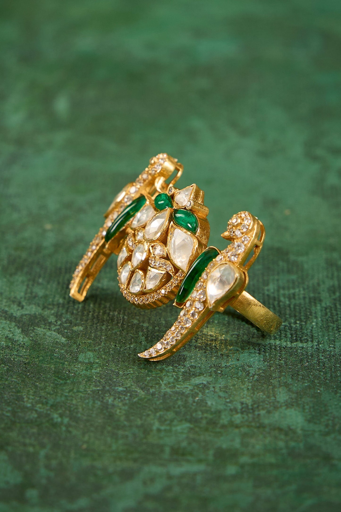 Rashi Polki Ring 
