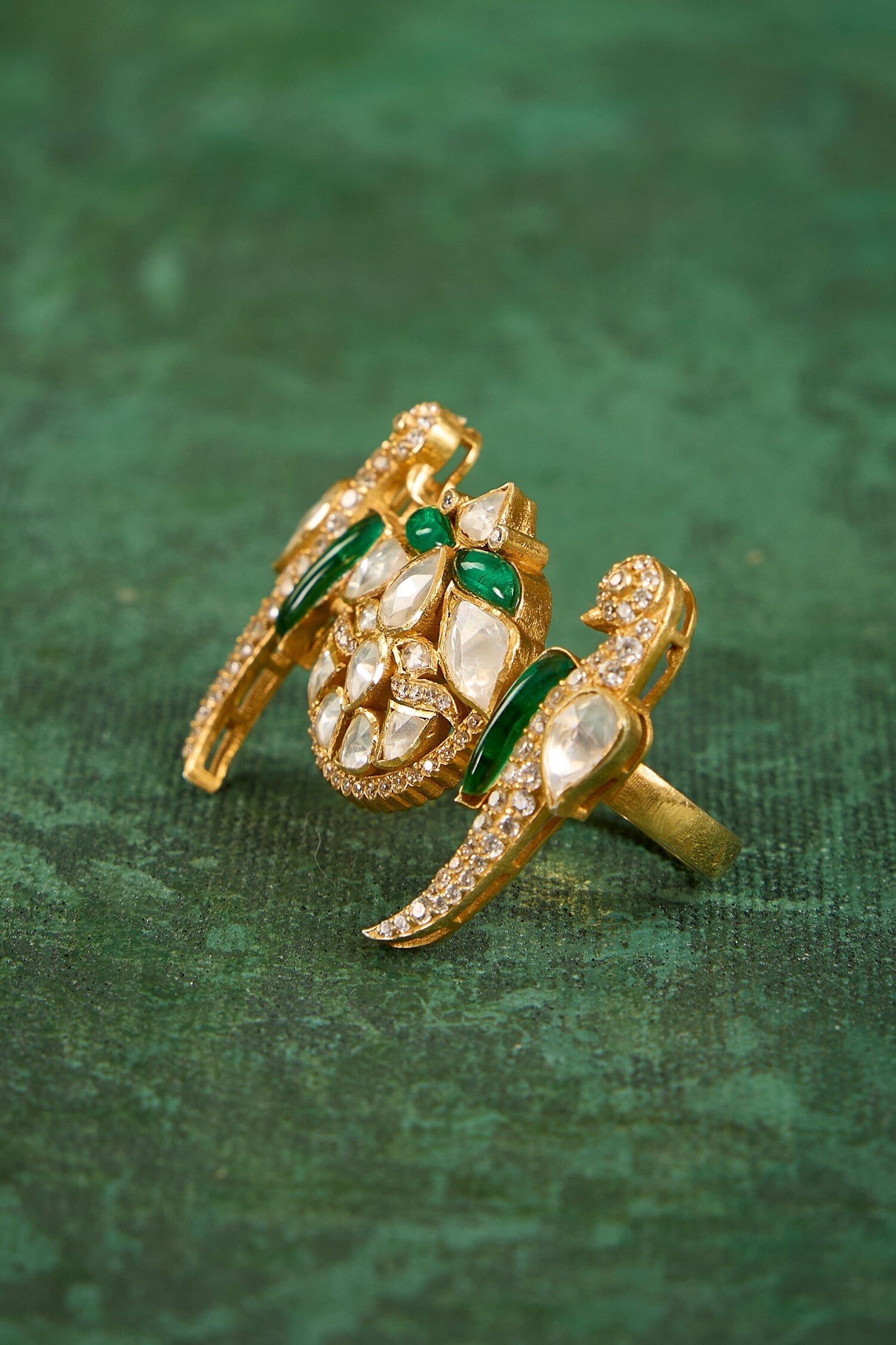 Rashi Polki Ring 