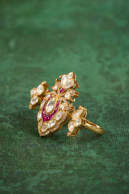 Radhika Polki Ring 