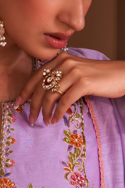 Radhika Polki Ring 