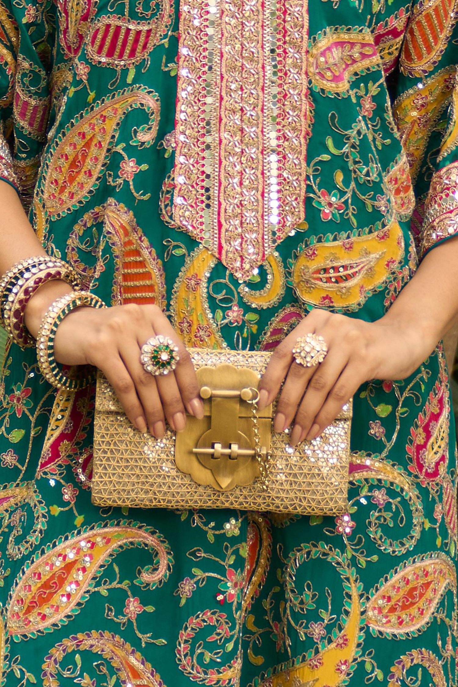 Anvi Polki Ring 