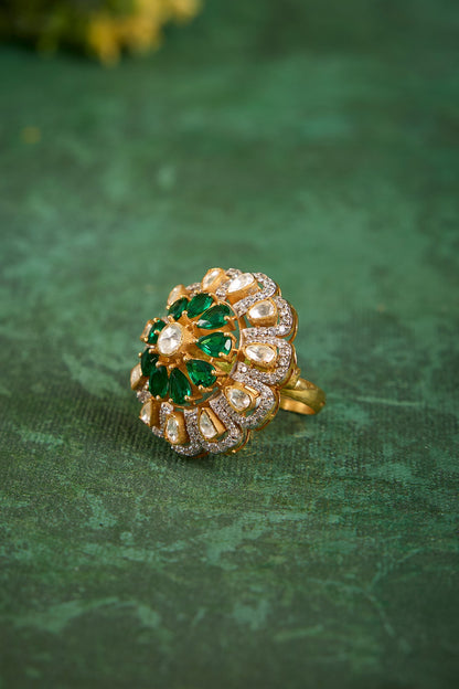 Anvi Polki Ring 