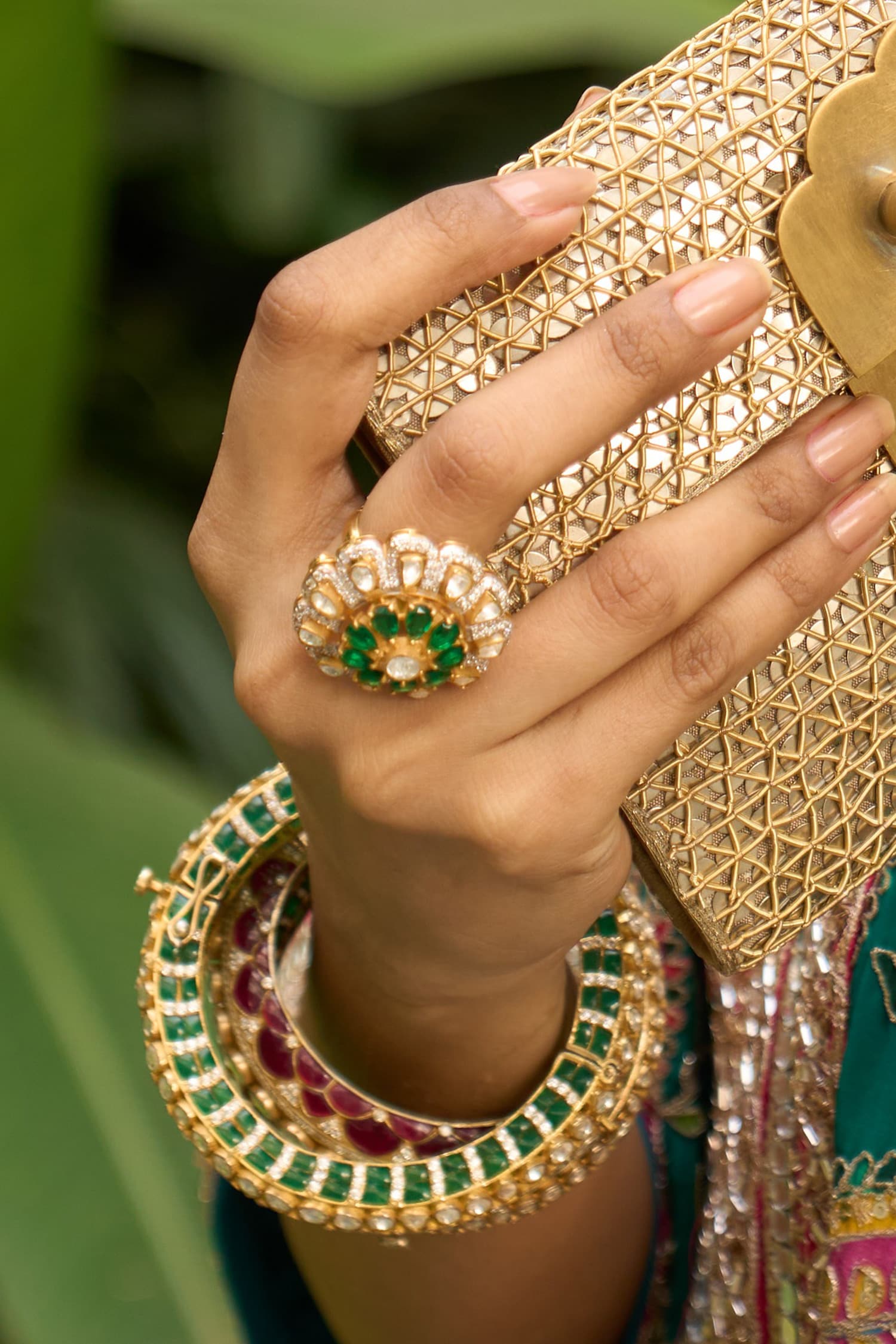 Anvi Polki Ring 