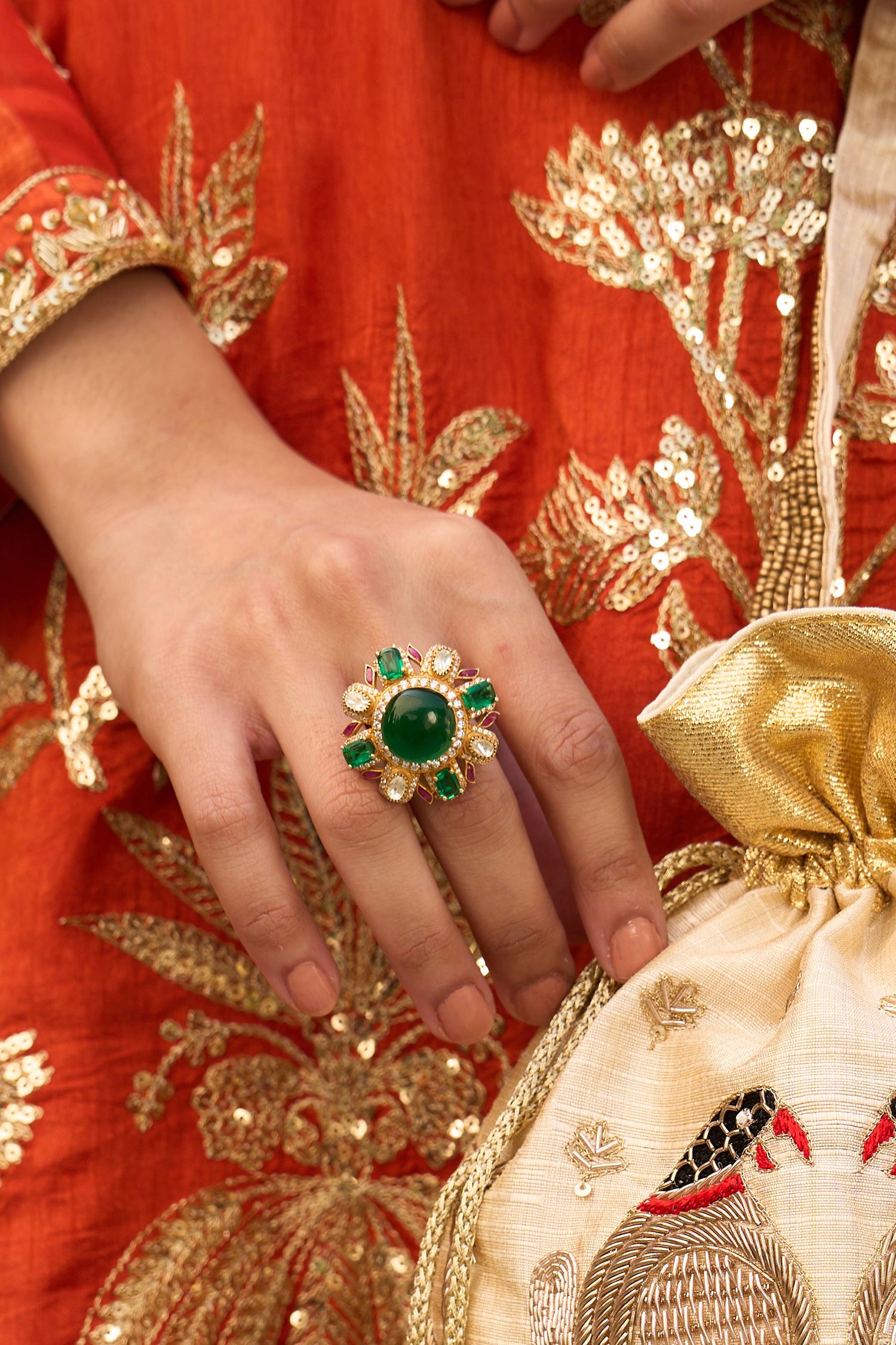 Sanya Polki Ring 