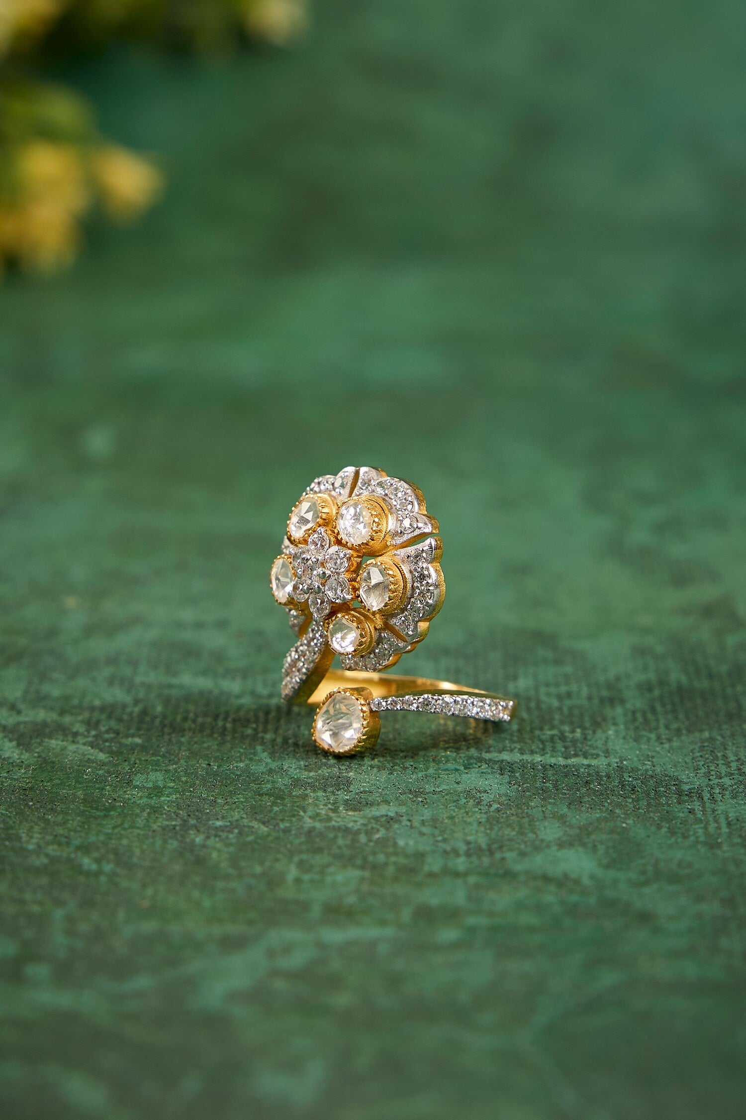 Vanshika Polki Ring 
