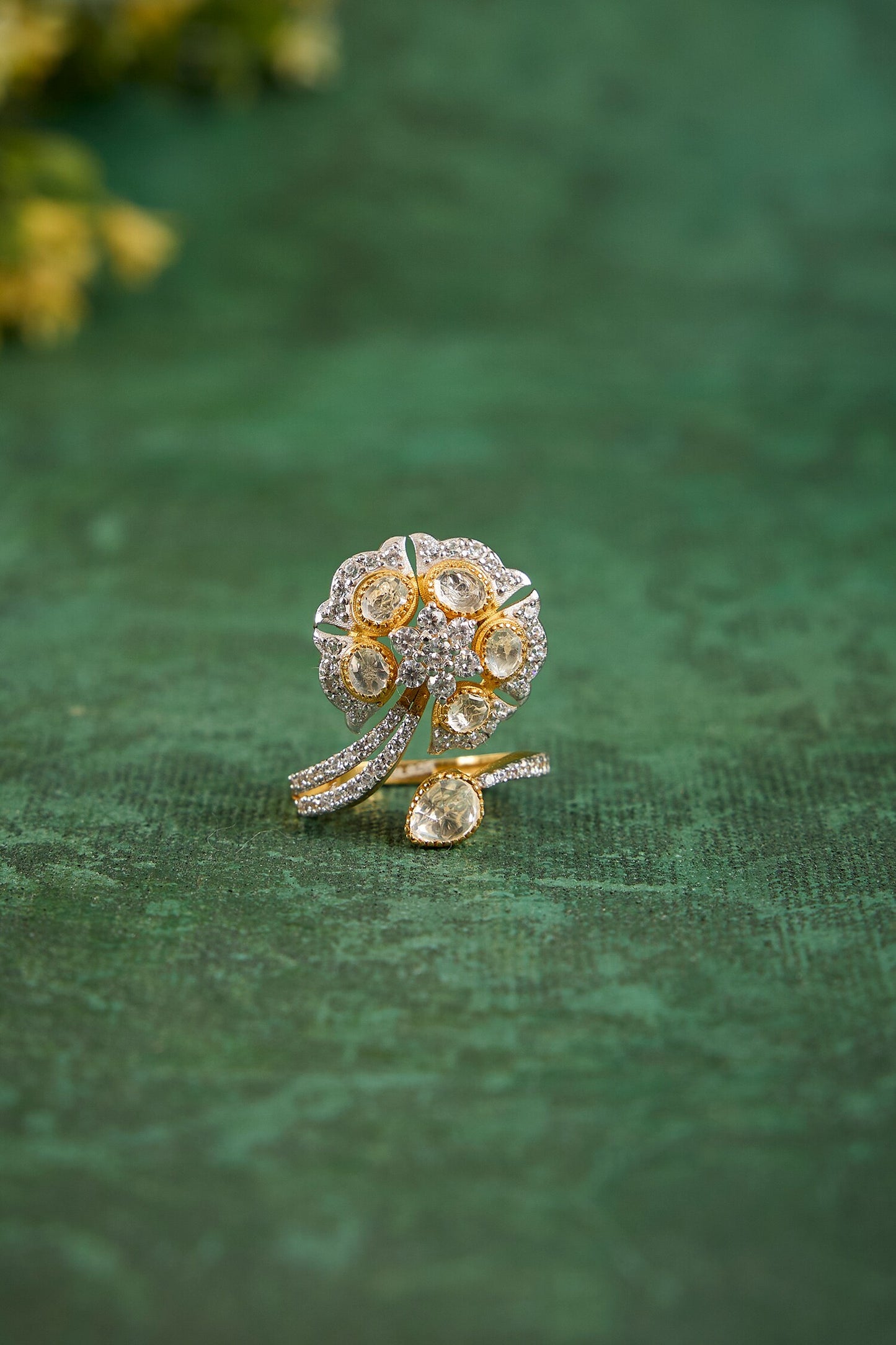 Vanshika Polki Ring 