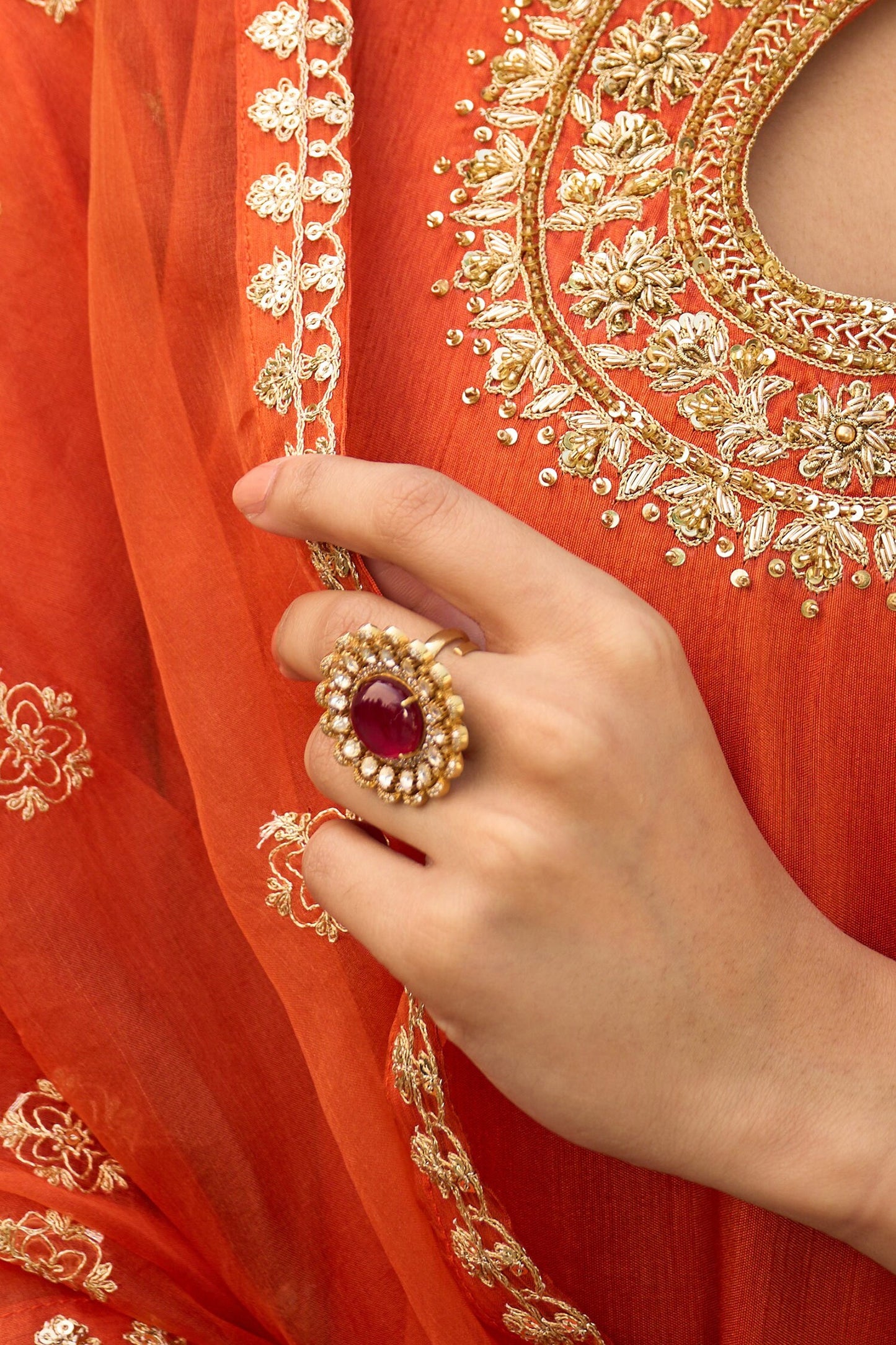 Sara Polki Ring 