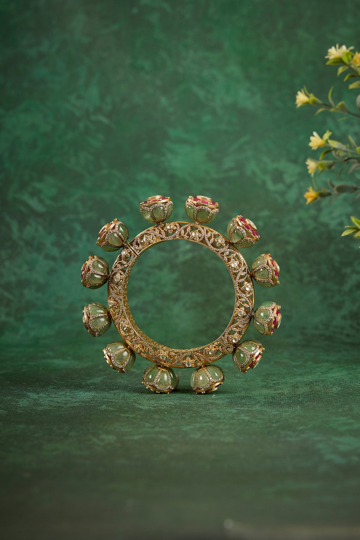 Purvi Carved Kada 
