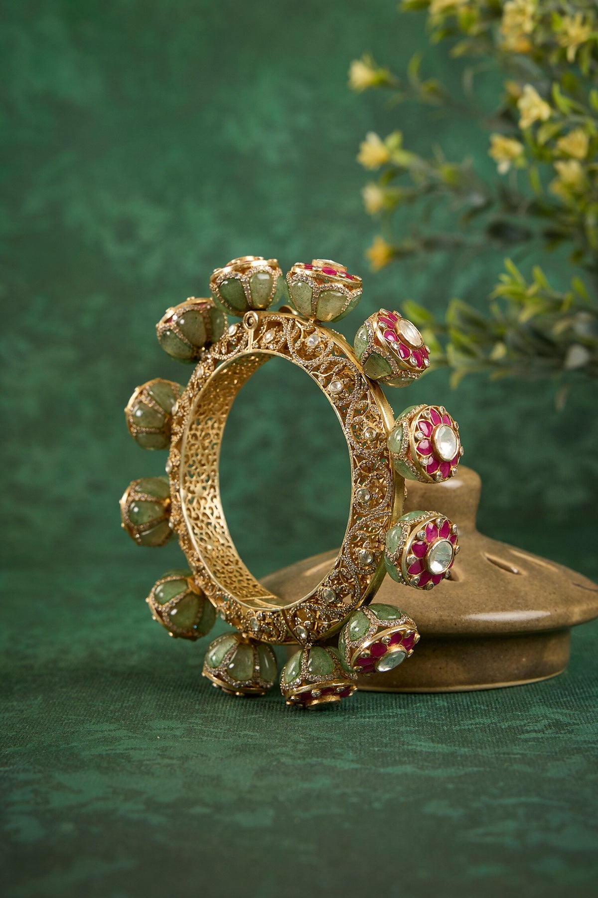 Purvi Carved Kada 