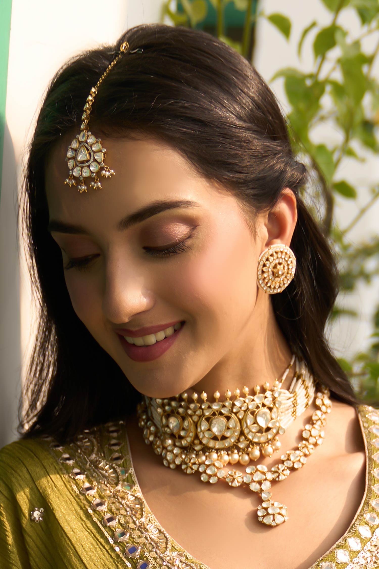 Ragini Polki Maangtikka 