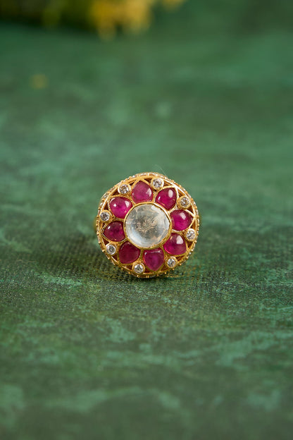 Jiya Polki Ring 