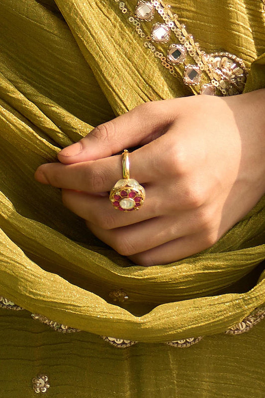 Jiya Polki Ring 