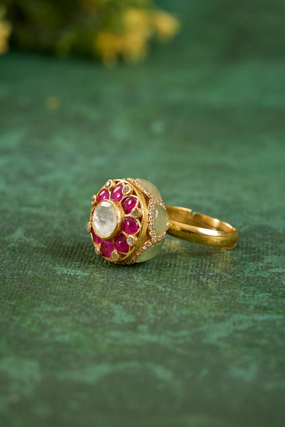 Jiya Polki Ring 