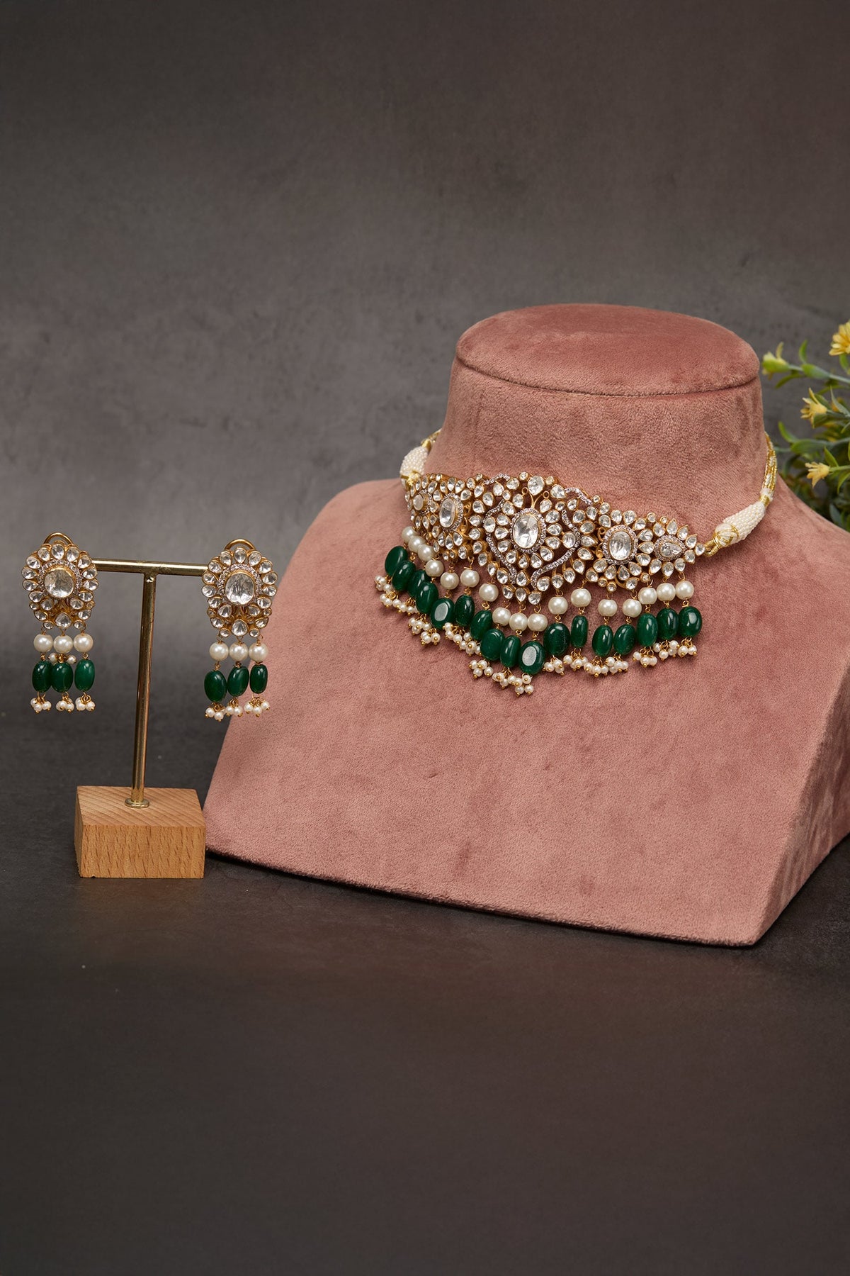 Briza Polki Choker Set 