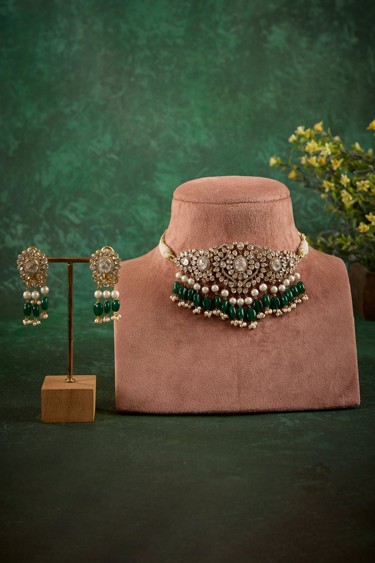 Briza Polki Choker Set 