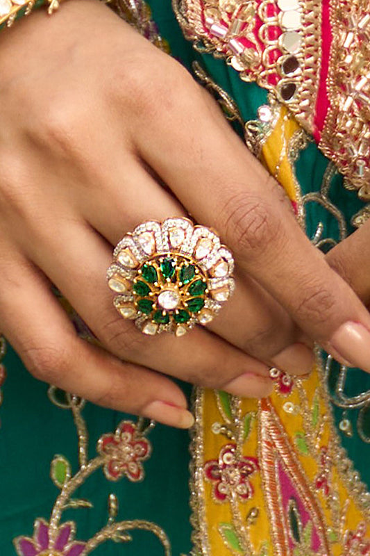 Anvi Polki Ring 