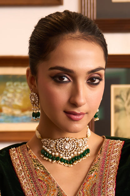 Briza Polki Choker Set 