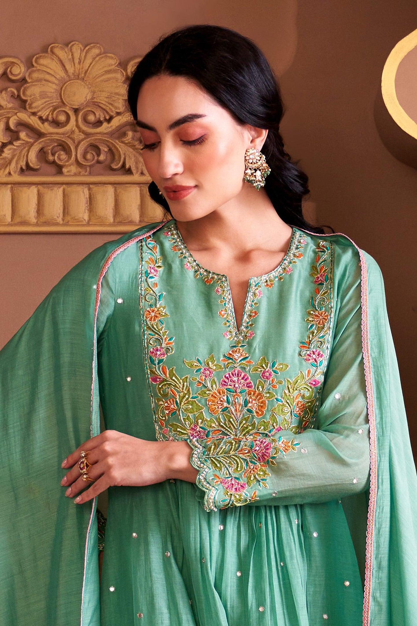 Shahnaz Polki Chandbalis 