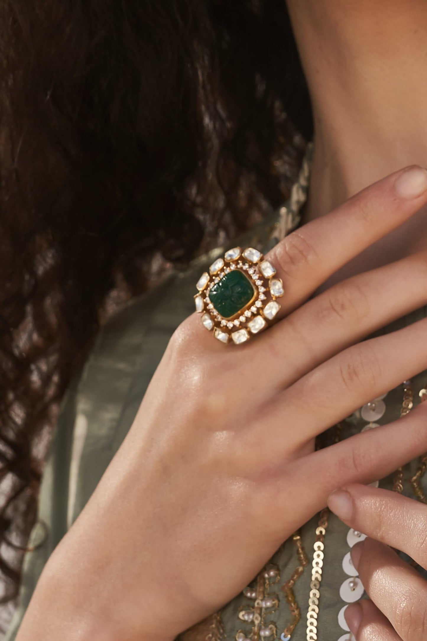 Vanya Polki Ring 