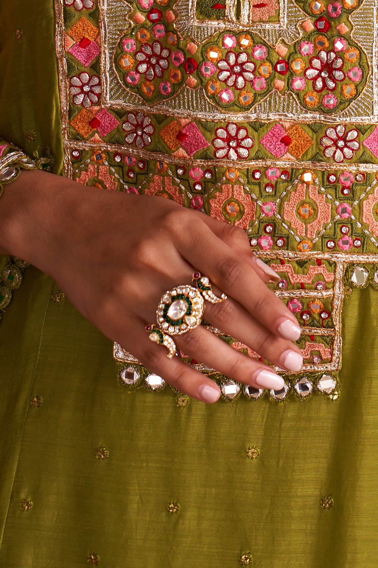 Nidhi Polki Ring 