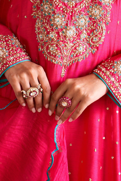 Ambika Polki Ring 