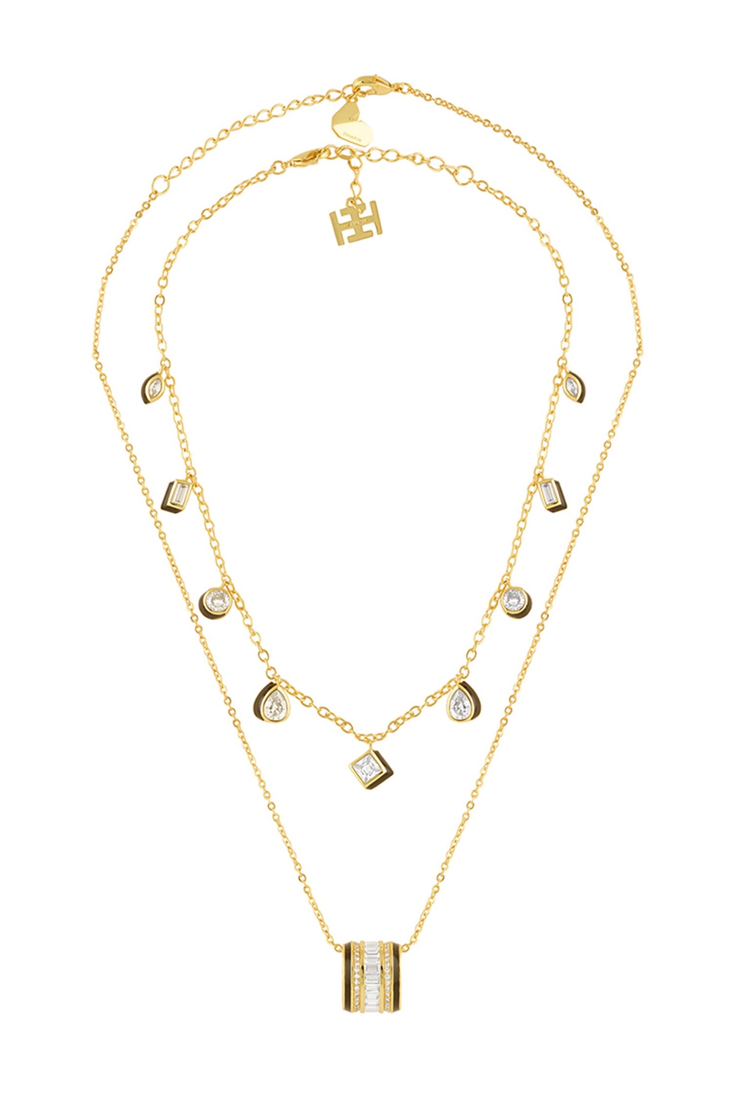 Midnight Muse Necklace - 2 Pcs 