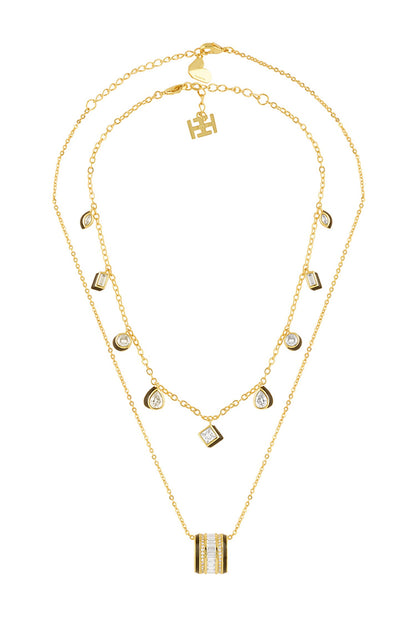 Midnight Muse Necklace - 2 Pcs 