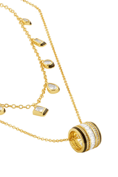 Midnight Muse Necklace - 2 Pcs 