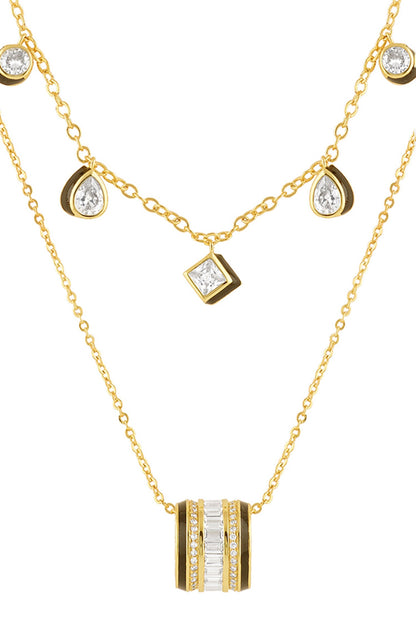 Midnight Muse Necklace - 2 Pcs 
