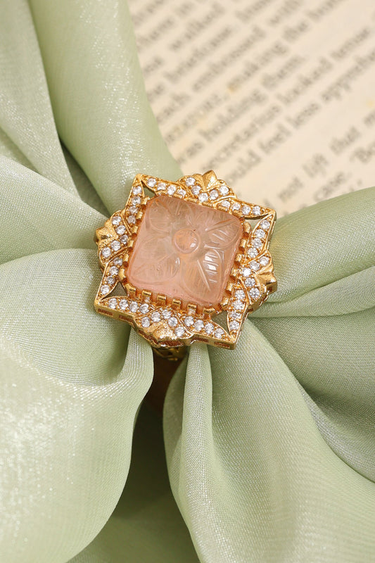 Kundan Embellished Ring 