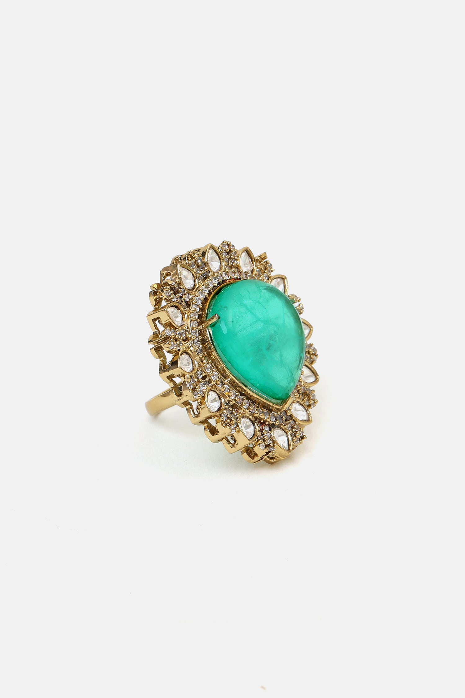 Kundan Embellished Ring 