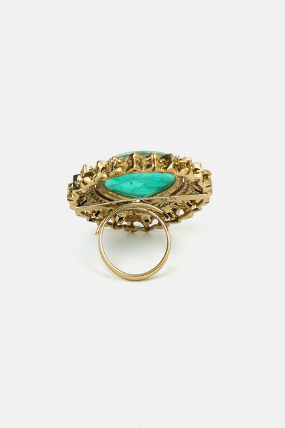 Kundan Embellished Ring 