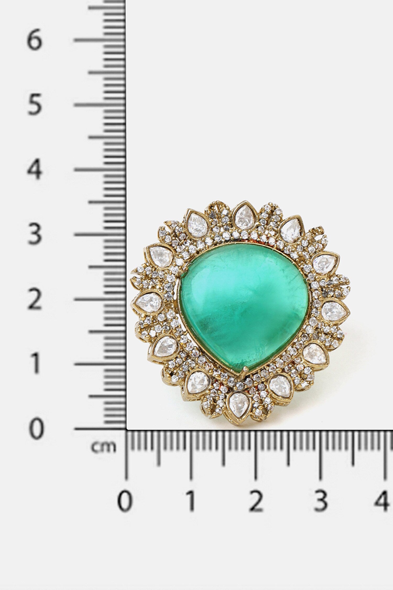 Kundan Embellished Ring 