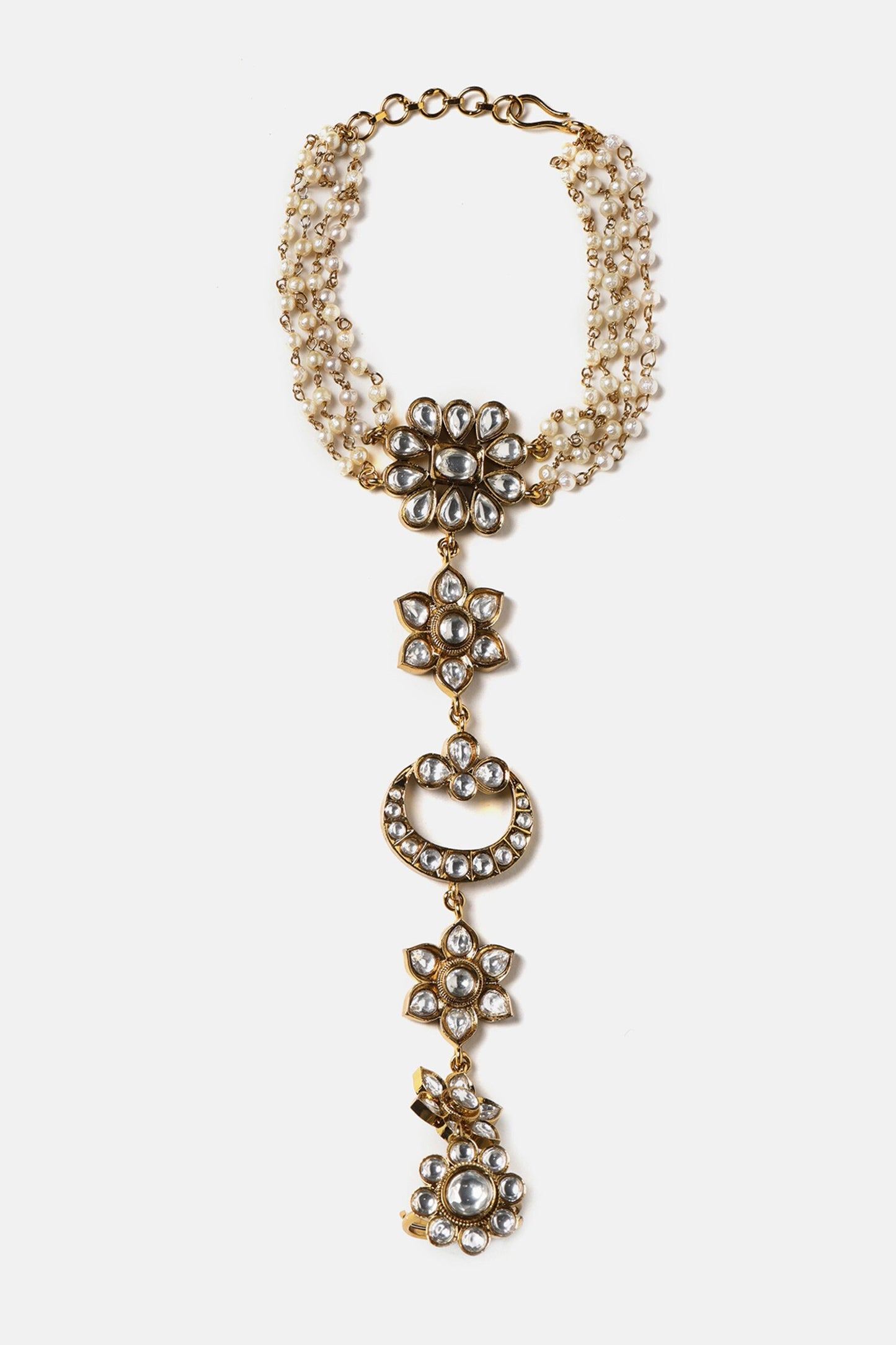 Kundan Embellished Haathphool 